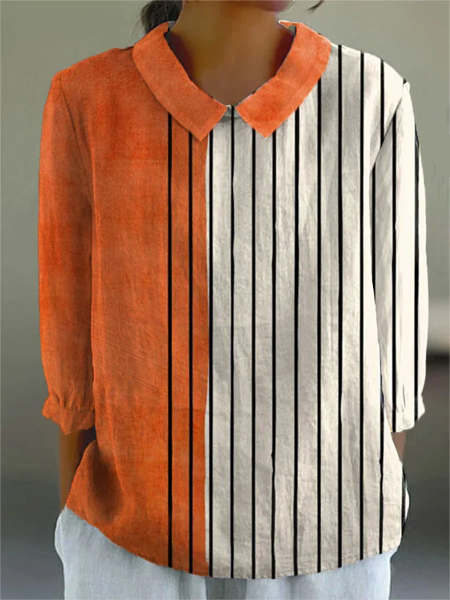 VIVIENNE – VINTAGE COLORFUL BLOUSE