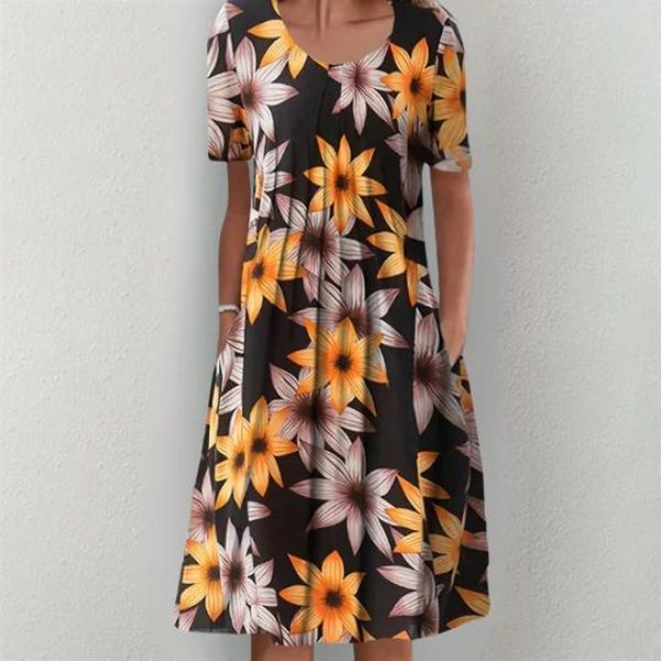LUCINA – MIDNIGHT BLOOM DRESS