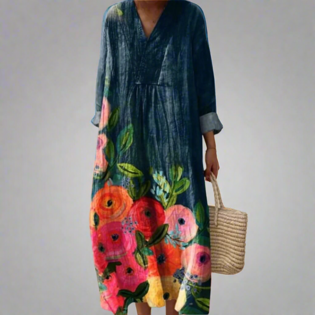RILEY – COZY BLOOM DRESS