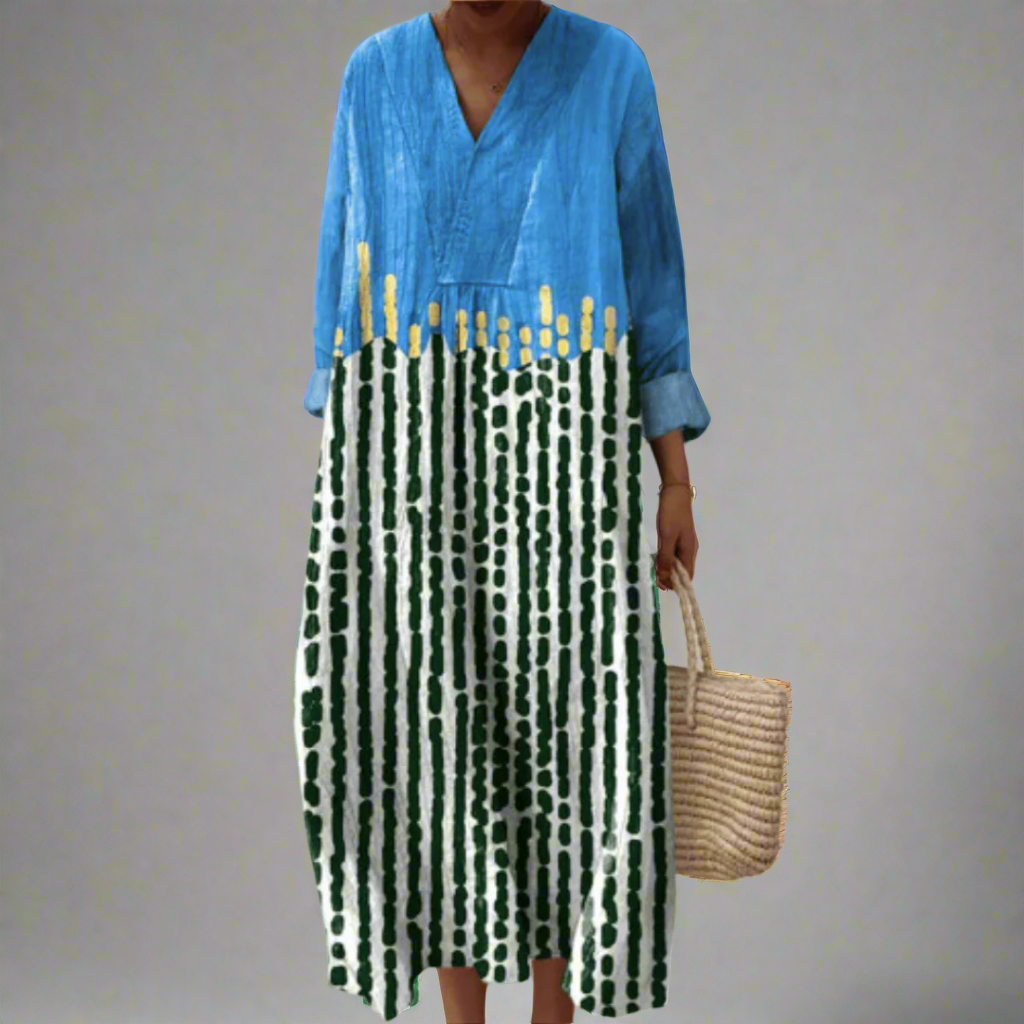 LEAH – PAINTED RHYTHM DRESS