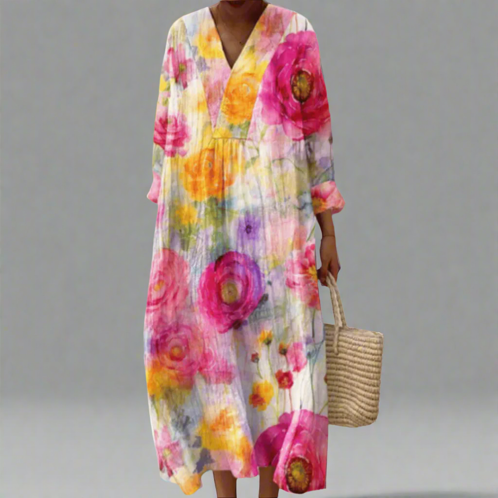 SARAH – FLORAL RHAPSODY DRESS