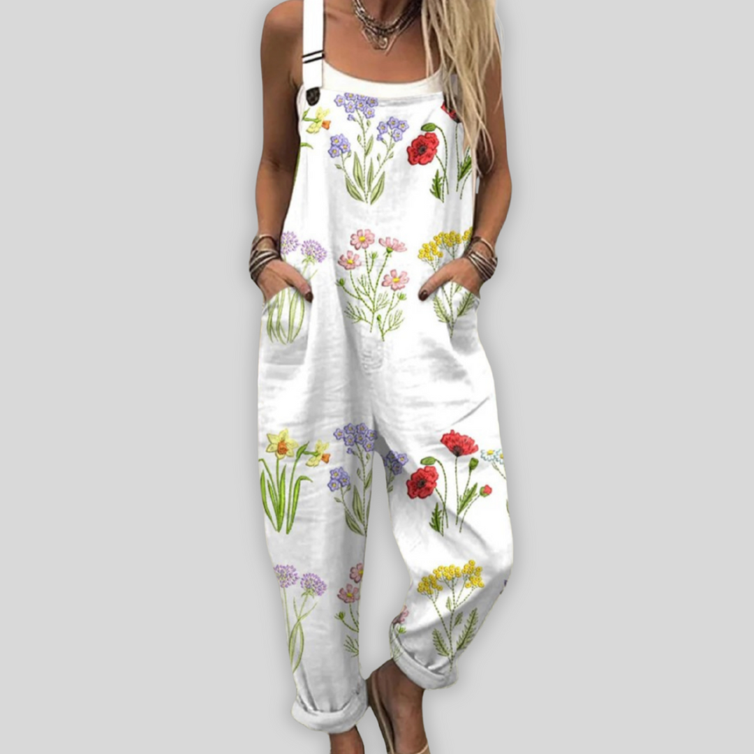 LILLIAN – BLOOMING GARDEN JUMPSUIT
