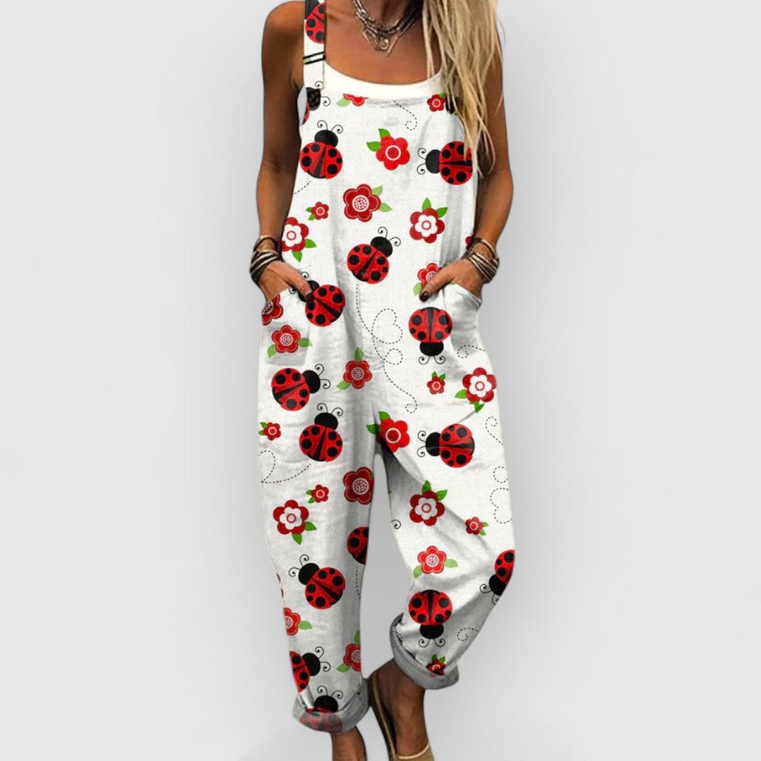 LINDEN – HAPPY LADYBUG JUMPSUIT