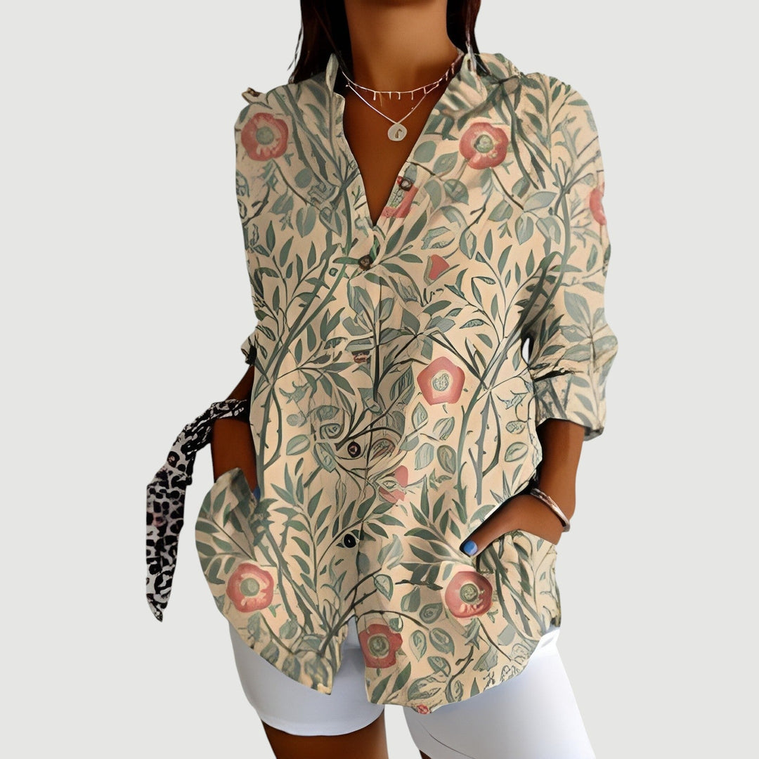 EVERLY – FOREST BLOOM SHIRT BLOUSE