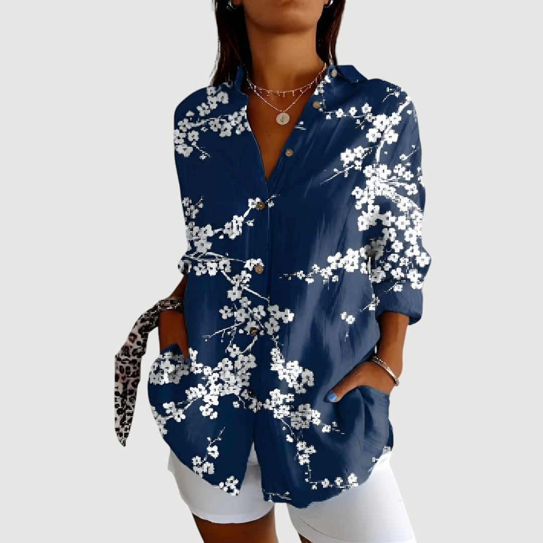 BEATRICE – BLOSSOM BREEZE SHIRT BLOUSE