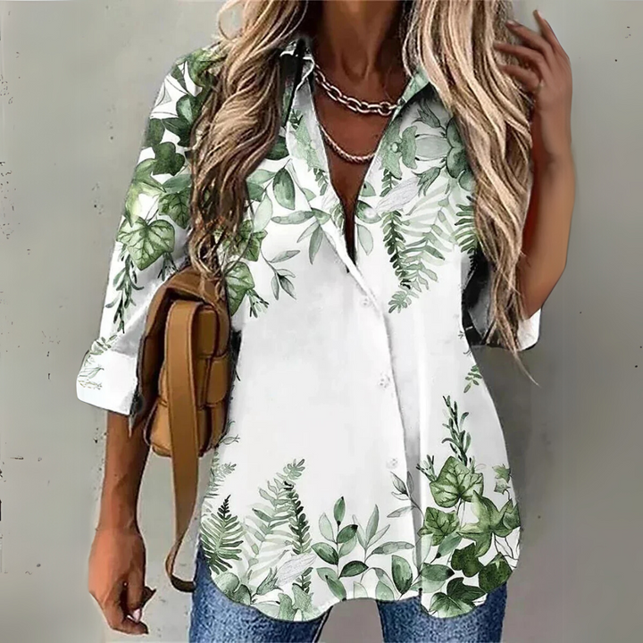 DACIA – EFFORTLESS FLORAL ELEGANCE BLOUSE