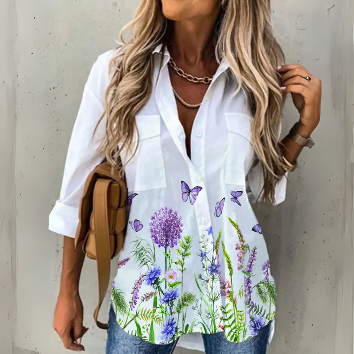 DORIS - EFFORTLESS BLOOM BLOUSE