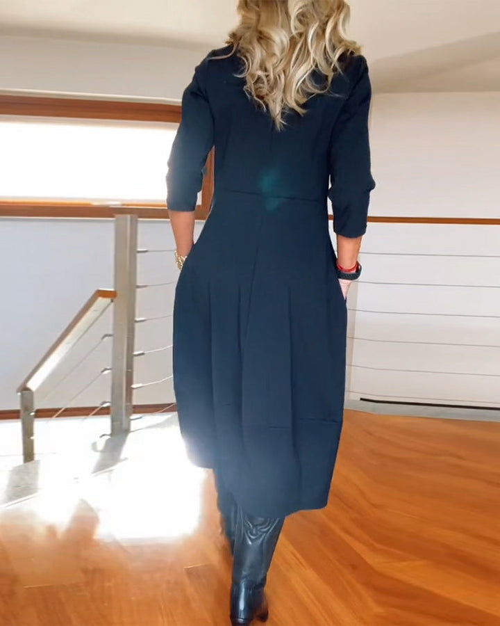 VANESSA – EVERYDAY ELEGANCE MIDI DRESS