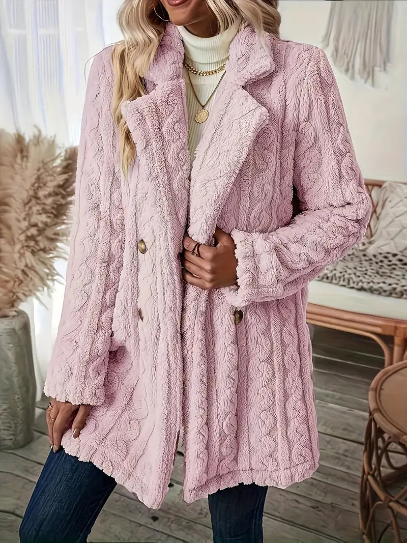 ARIYA - QUILTED DOUBLE-BREASTED WINTER JACKET