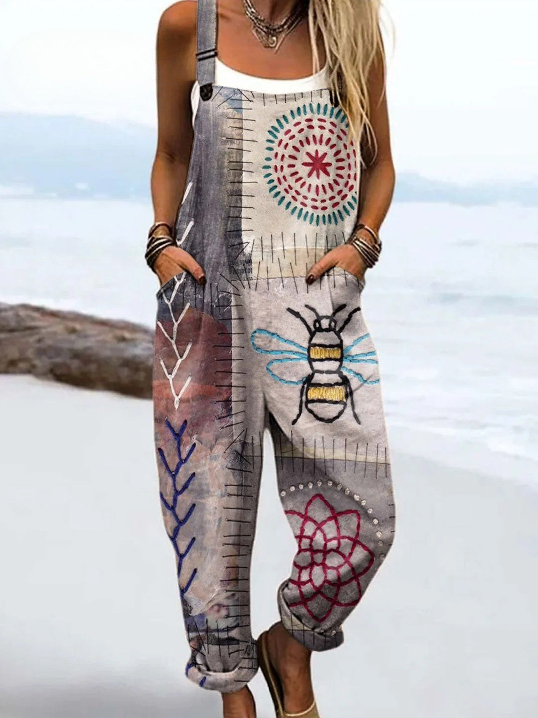 ELEANOR – BOHO EMBROIDERED JUMPSUIT