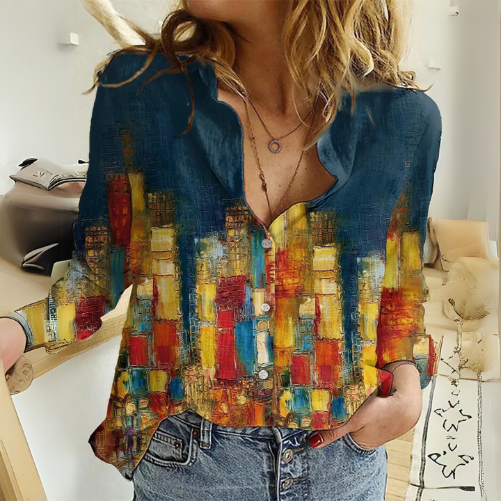 EVIE – ELEGANT WHISPERING WINGS BLOUSE