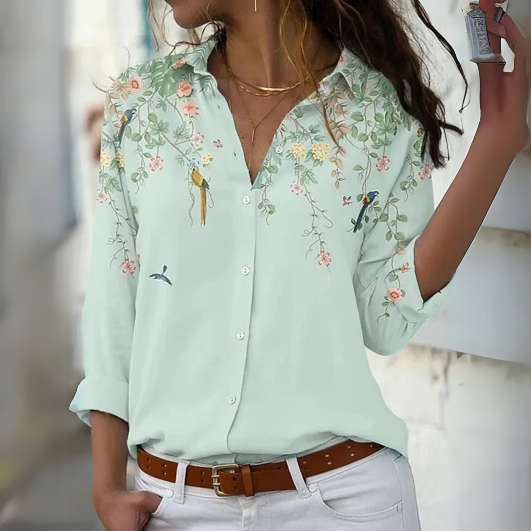 DEIRDRE – FLATTERING ELEGANCE BLOUSE