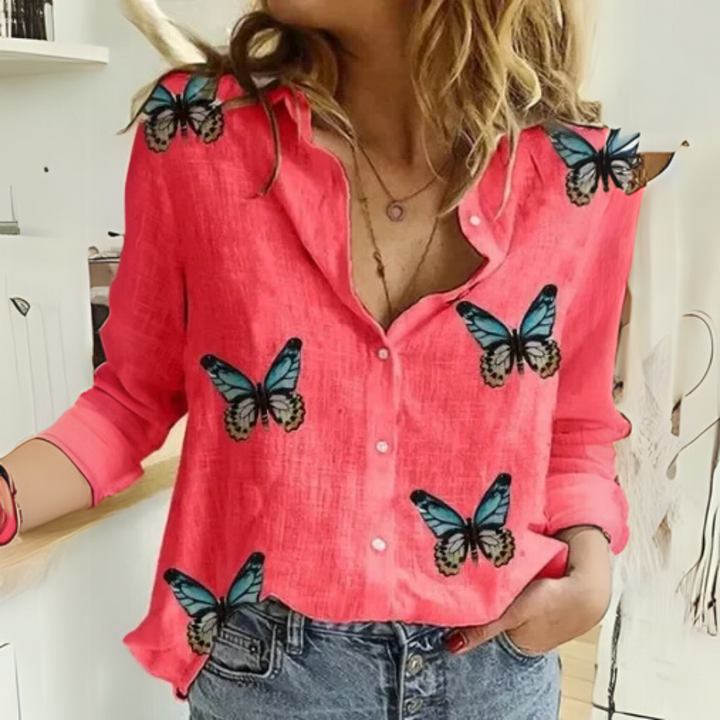 DARLA – VINTAGE BLOOM FLORAL BLOUSE
