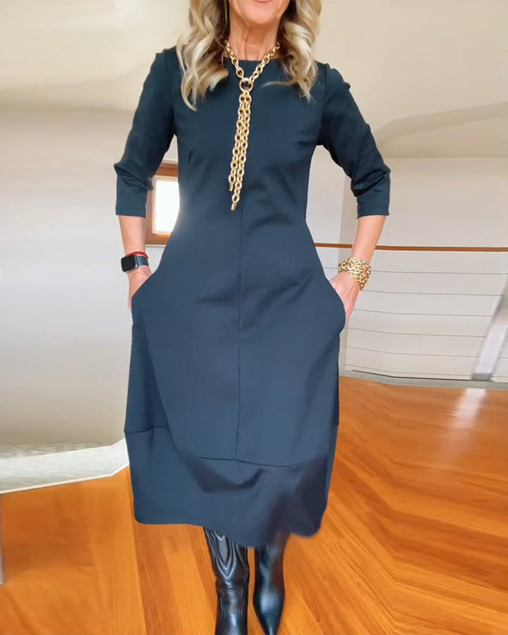 VANESSA – EVERYDAY ELEGANCE MIDI DRESS
