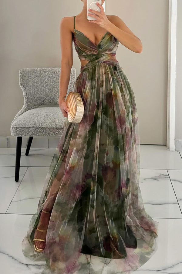 SOFIA - ELEGANT FLOWING MAXI DRESS
