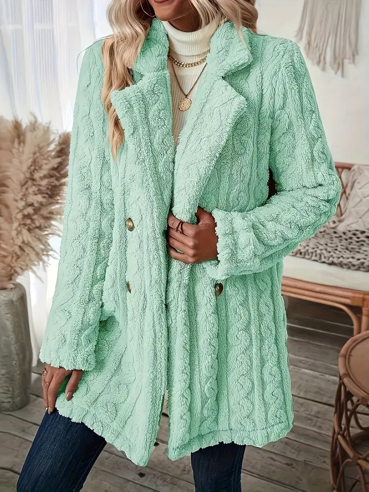 ARIYA - QUILTED DOUBLE-BREASTED WINTER JACKET
