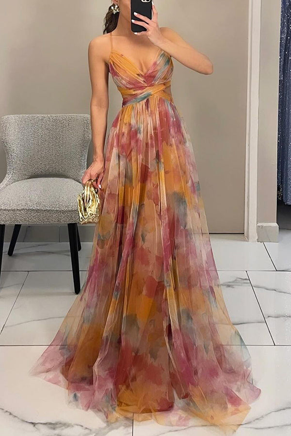 SOFIA - ELEGANT FLOWING MAXI DRESS