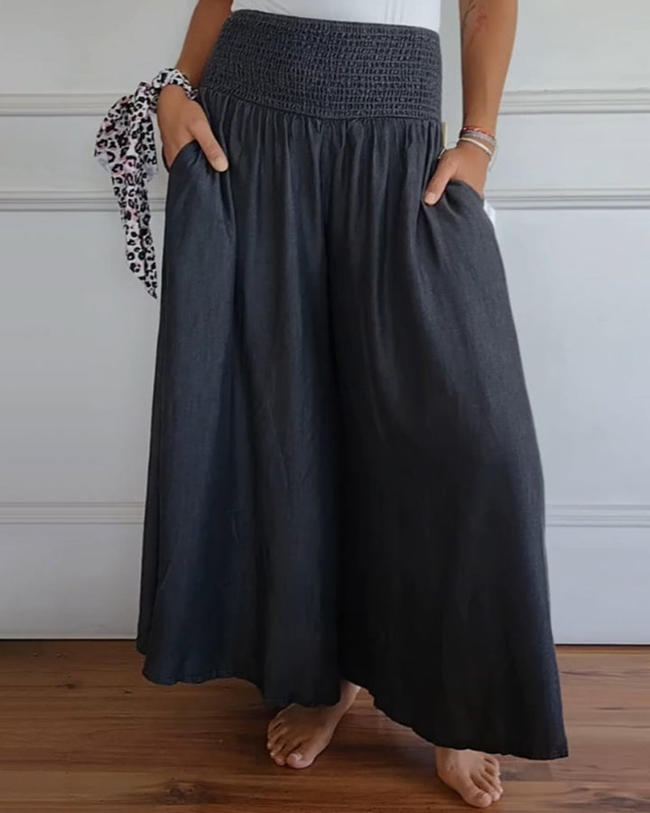 SERENA - HIGH - RISE WIDE LEG PANTS