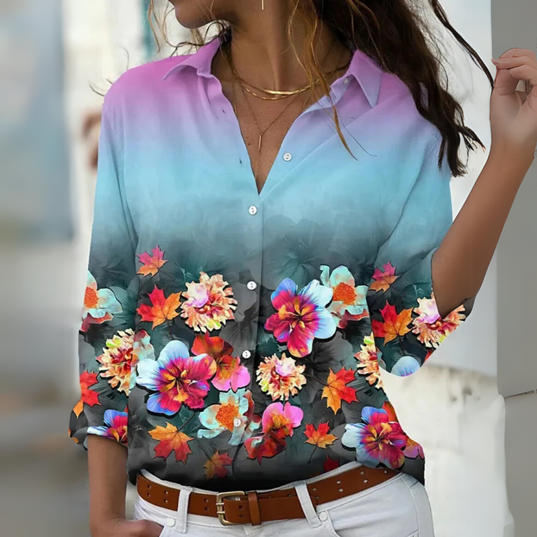 DEIRDRE – FLATTERING ELEGANCE BLOUSE