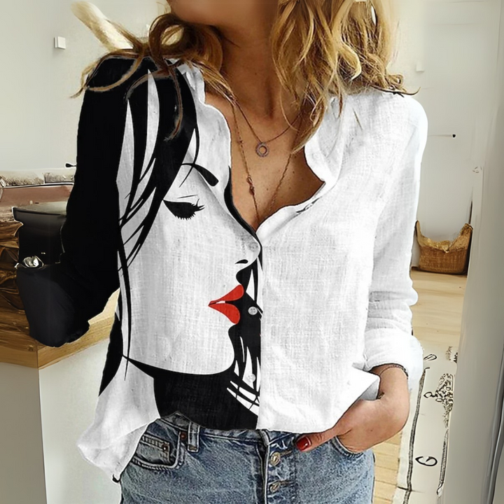 EVIE – ELEGANT WHISPERING WINGS BLOUSE
