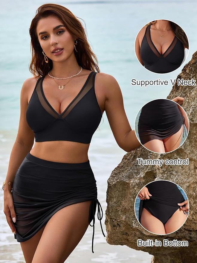 RIVIERA SCULPT HIGH-WAISTED BIKINI SET