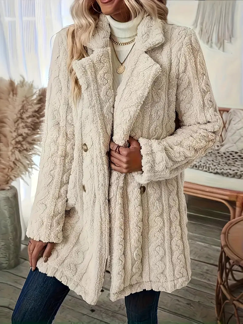 ARIYA - QUILTED DOUBLE-BREASTED WINTER JACKET