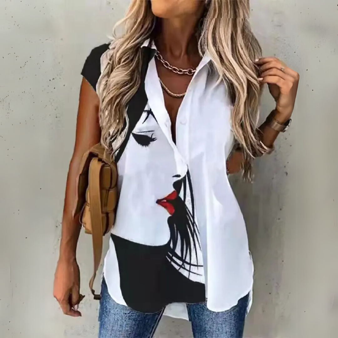 DAVINA - SUMMER WOMEN'S BLOUSE