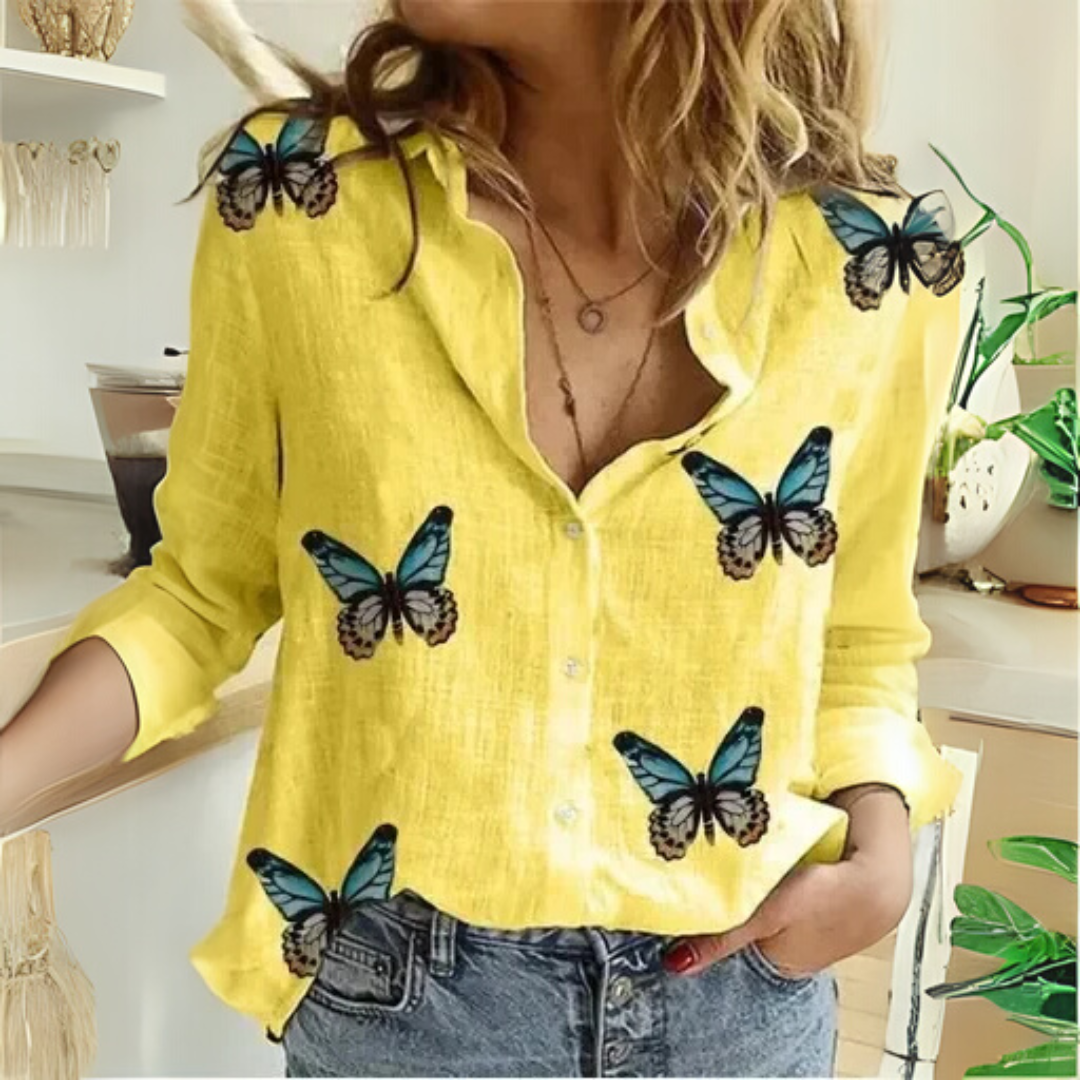 DARLA – VINTAGE BLOOM FLORAL BLOUSE