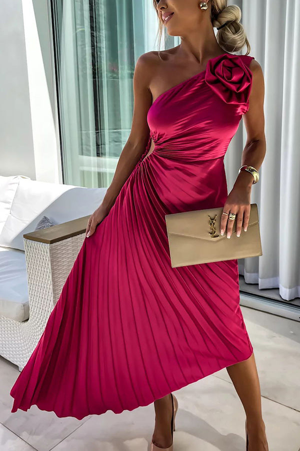 EVA - ELEGANT ASYMMETRIC PARTY DRESS