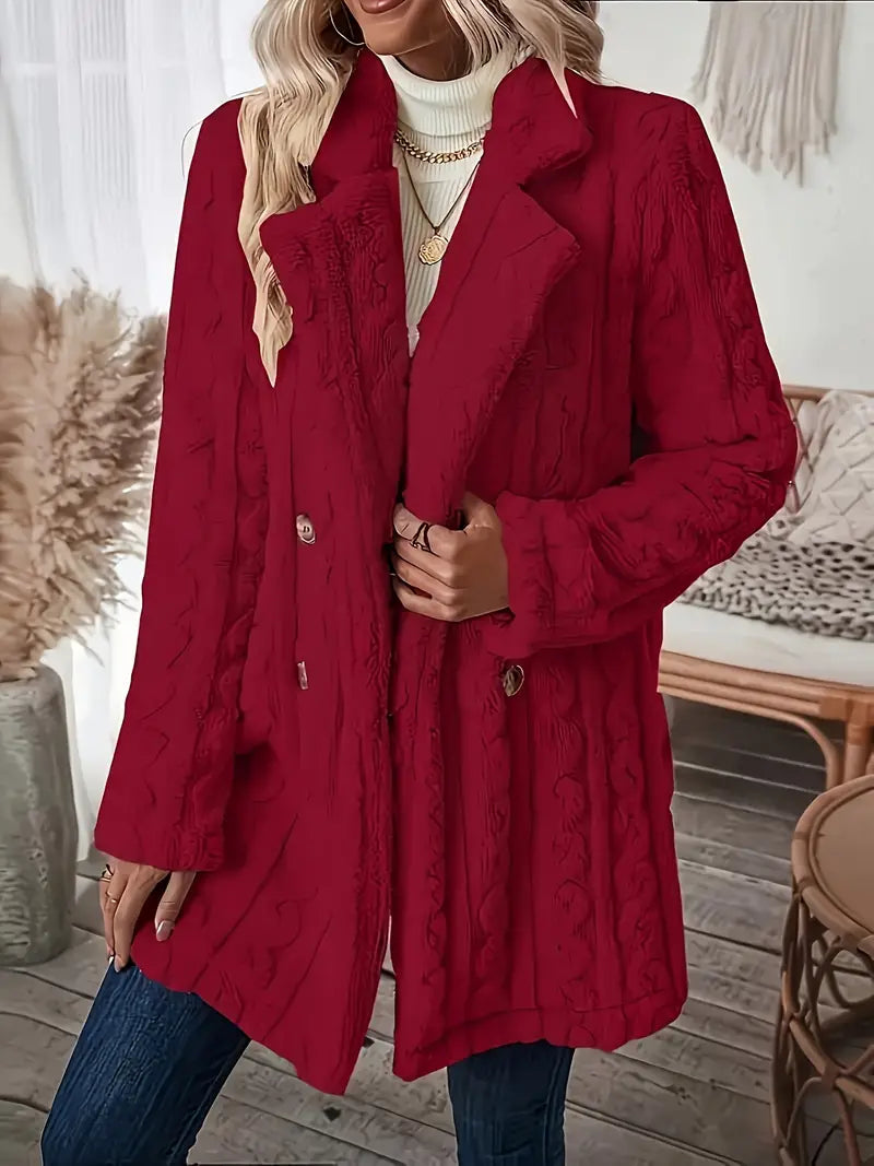 ARIYA - QUILTED DOUBLE-BREASTED WINTER JACKET