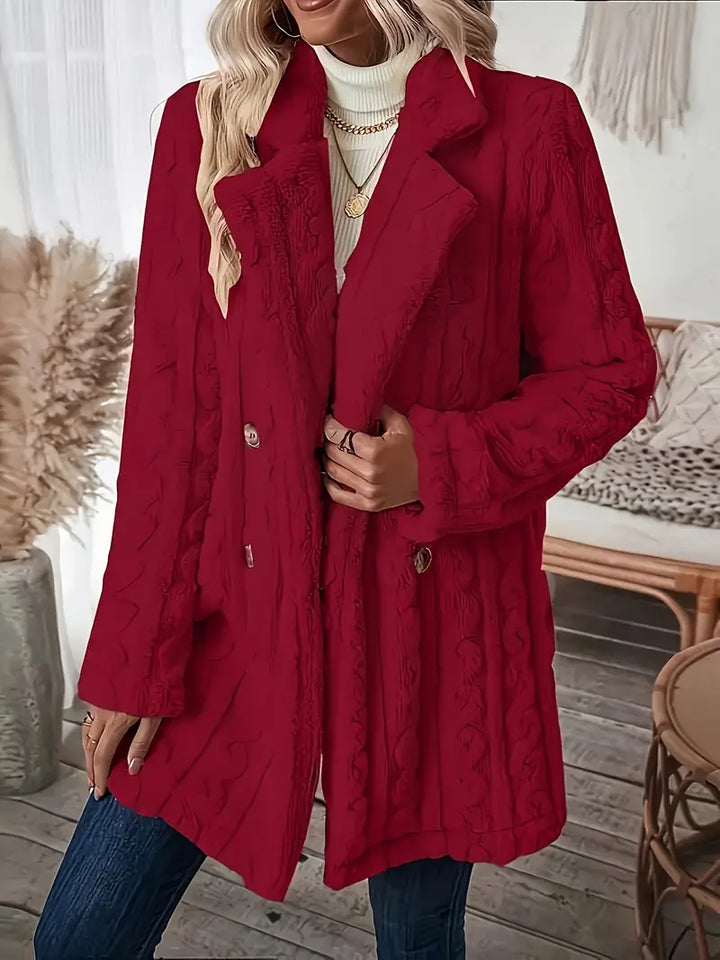 ARIYA - QUILTED DOUBLE-BREASTED WINTER JACKET