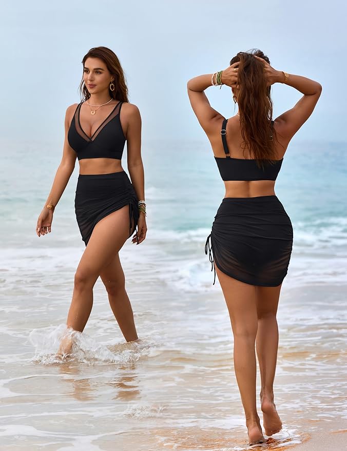 RIVIERA SCULPT HIGH-WAISTED BIKINI SET