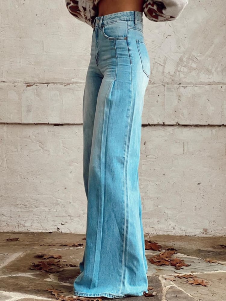 MIRABELLE - VINTAGE-INSPIRED WIDE LEG PANTS