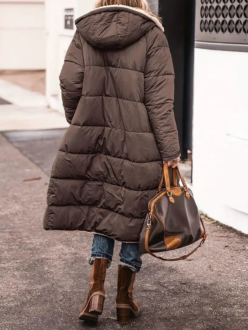 NADIA - LONG PLUSH-LINED WINTER COAT