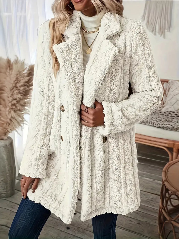 ARIYA - QUILTED DOUBLE-BREASTED WINTER JACKET