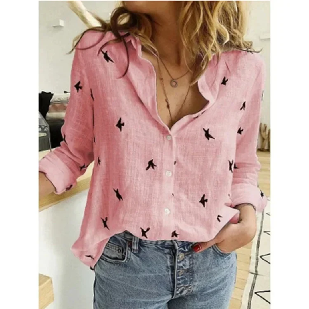DARLA – VINTAGE BLOOM FLORAL BLOUSE