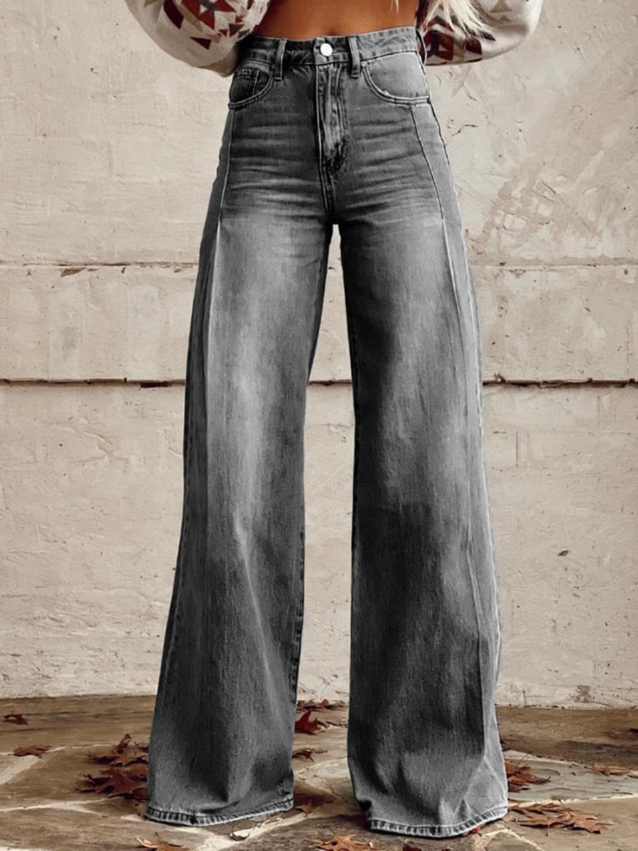MIRABELLE - VINTAGE-INSPIRED WIDE LEG PANTS