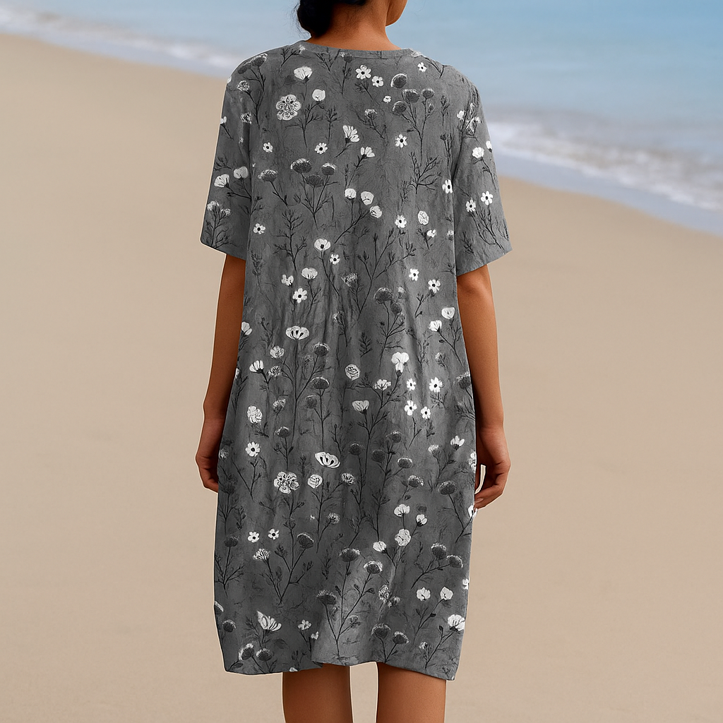 EVELINA – MOONLIT BLOSSOM DRESS