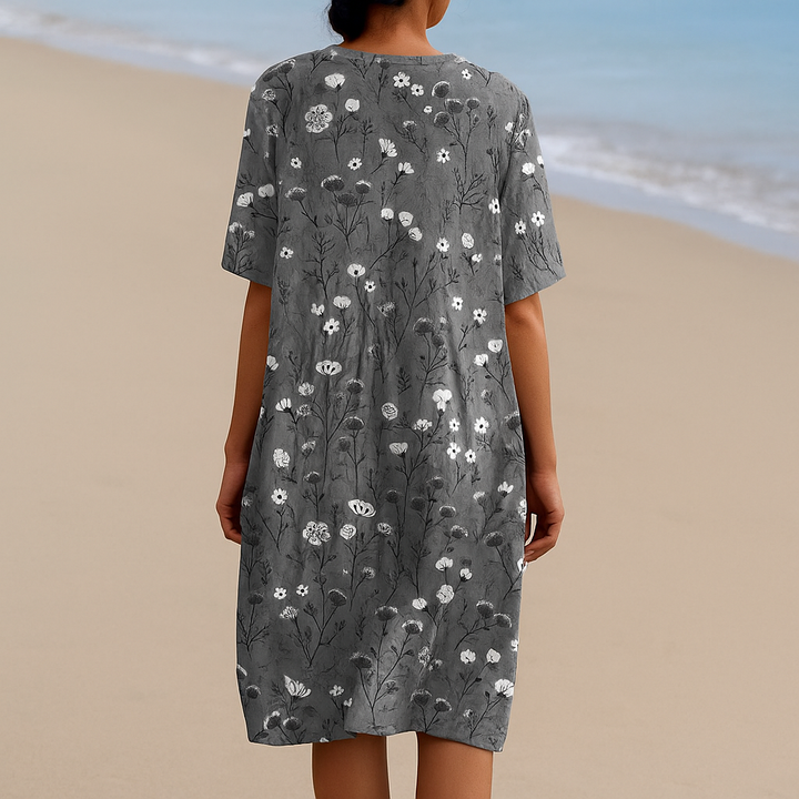 EVELINA – MOONLIT BLOSSOM DRESS