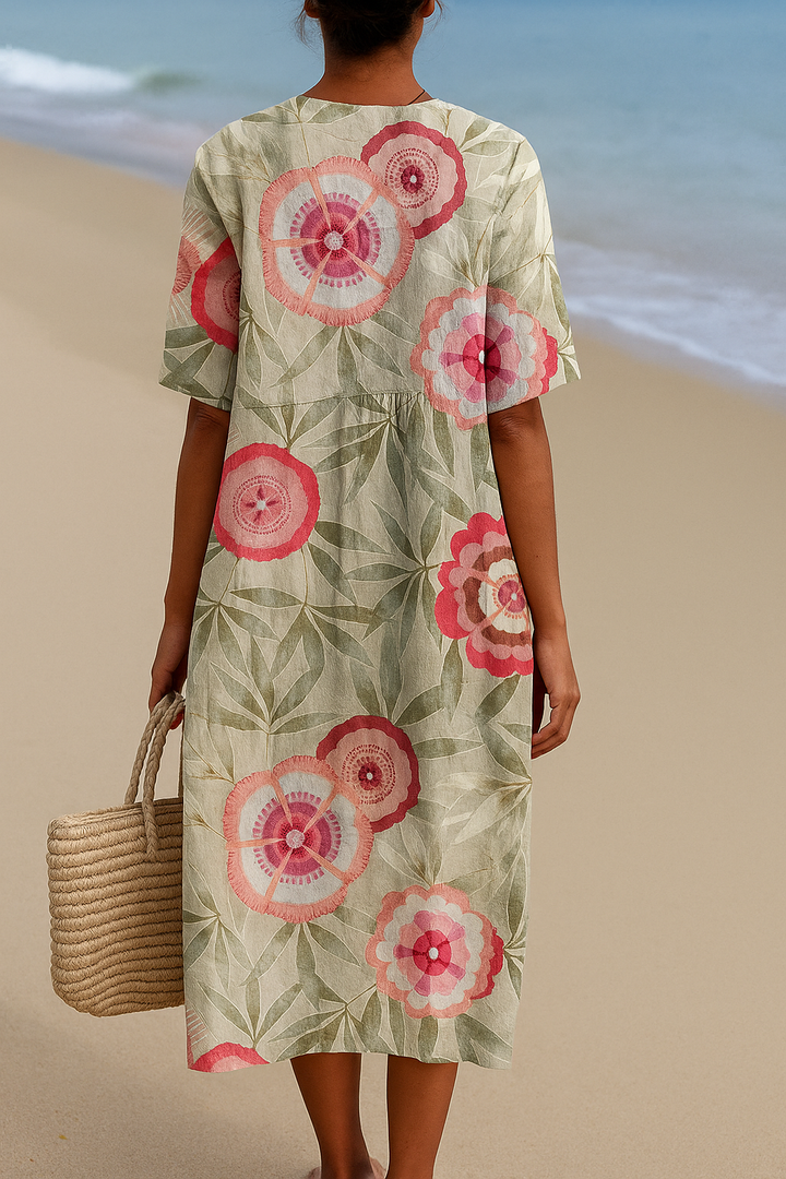 SERAPHINA – MANDALA BLOOM DRESS