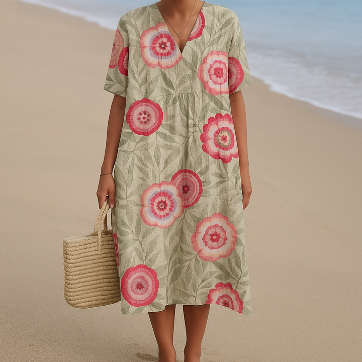 SERAPHINA – MANDALA BLOOM DRESS