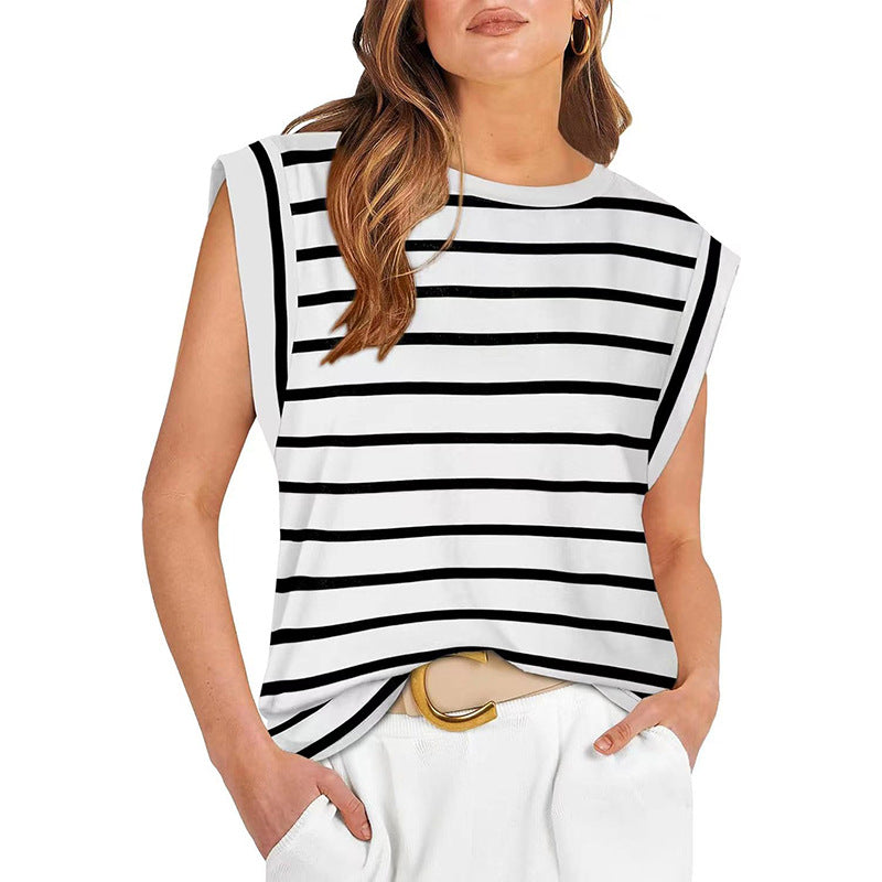 KAREN – CAP SLEEVE SUMMER TOP