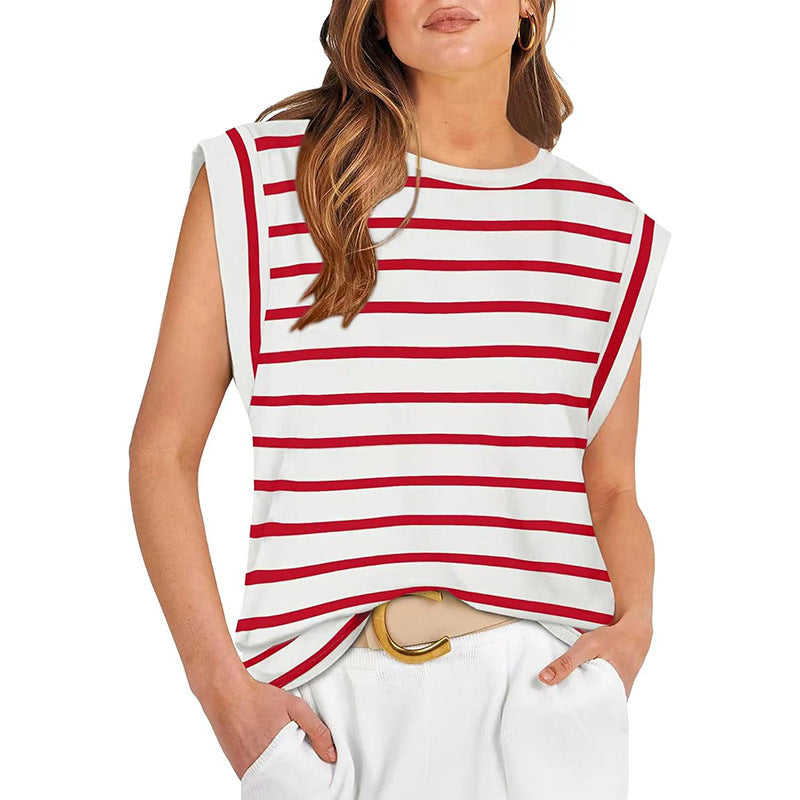 KAREN – CAP SLEEVE SUMMER TOP