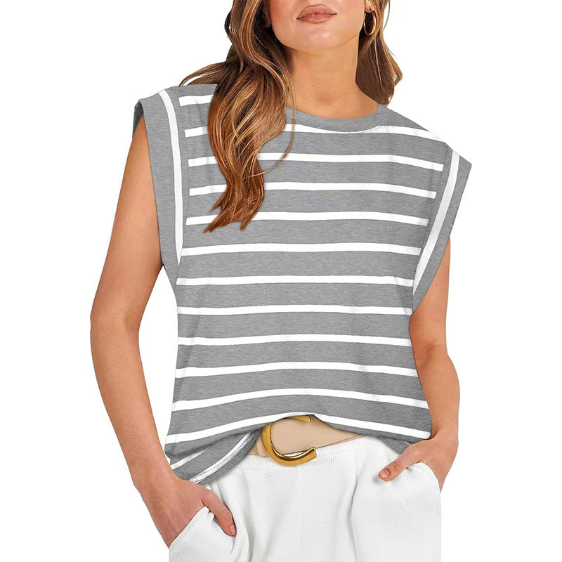 KAREN – CAP SLEEVE SUMMER TOP