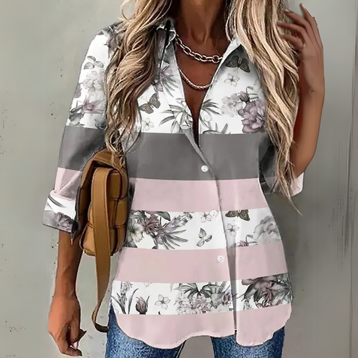 EMORY - CASUAL FLORAL BLOUSE