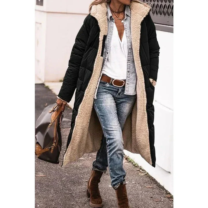 NADIA - LONG PLUSH-LINED WINTER COAT