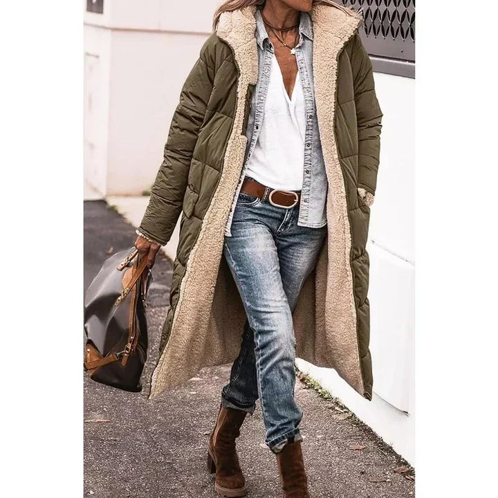 NADIA - LONG PLUSH-LINED WINTER COAT