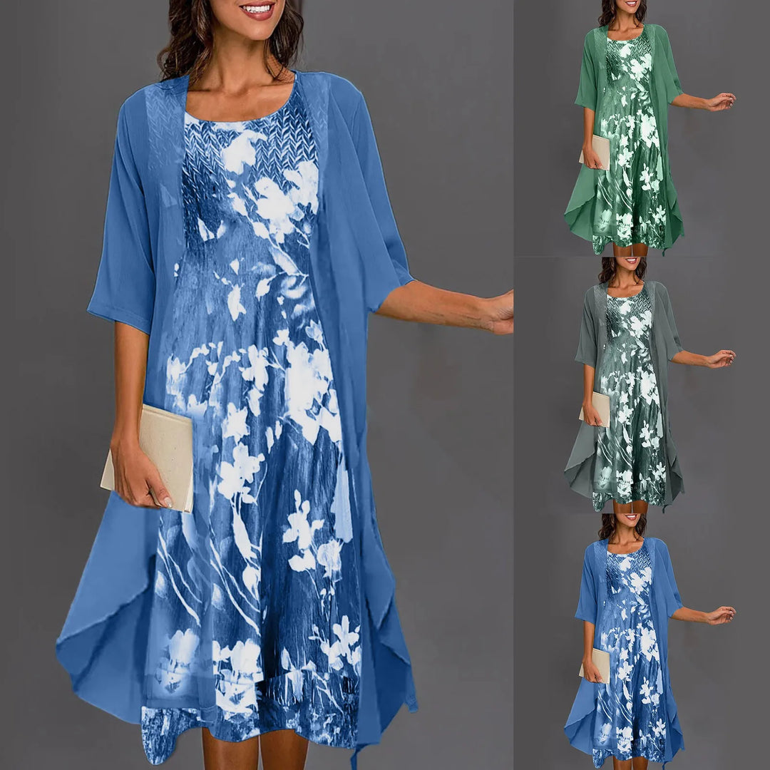 MELANIE – SUMMER BREEZE TWO-PIECE DRESS SET