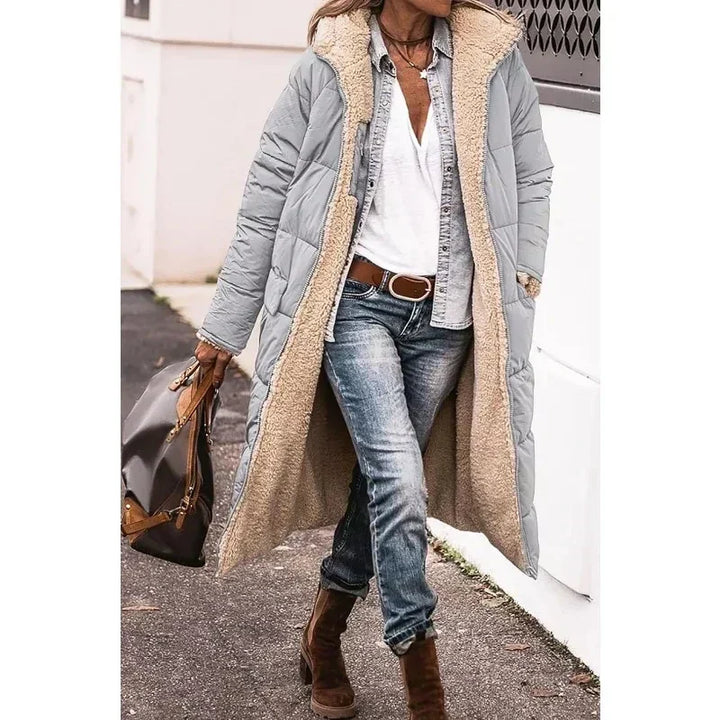 NADIA - LONG PLUSH-LINED WINTER COAT