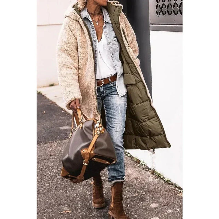 NADIA - LONG PLUSH-LINED WINTER COAT